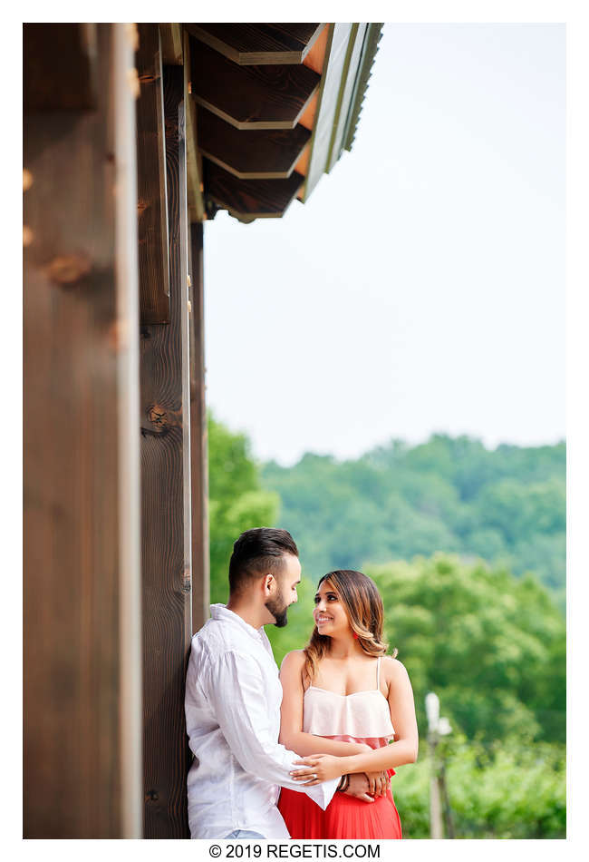  Faria and Osman Engagement Session | Cana Winery | Virginia Engagement Photographers