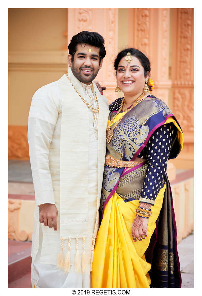  Lahari and Kartik’s Telugu Wedding at a Hindu Temple
