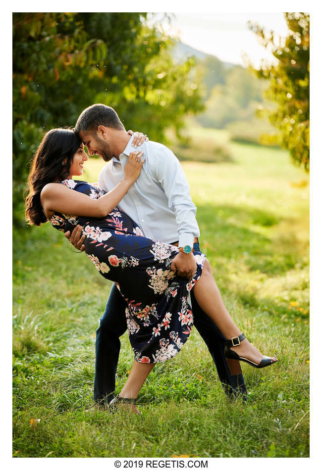  Namrata and Ashvin’s Engagement Photos at Hartland Orchards, Virginia