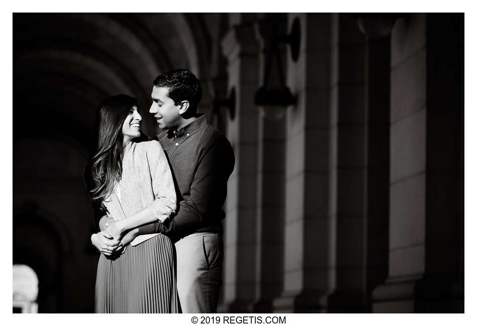  Nisha and Varun Engagement Photos | Union Station, Washington DC | Engagement Photographers