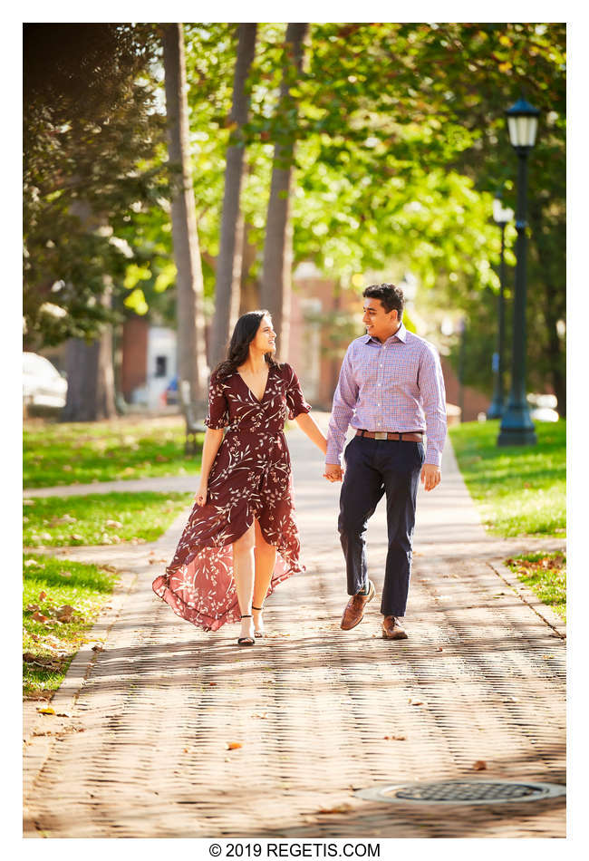 Tasha and Abhishek | Engagement Photos | University of Virginia