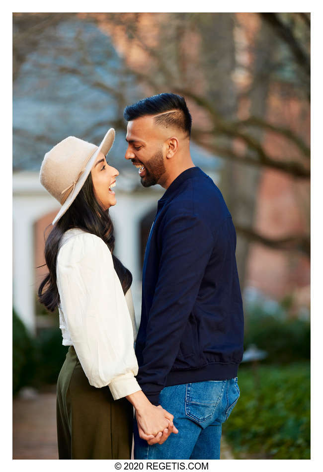 Ami and Parth - Engagement Session at Town Hall Alexandria Virginia