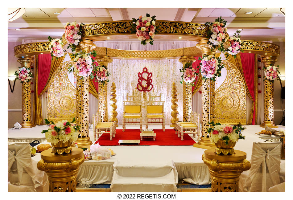 Indian Wedding Ceremony Mandap