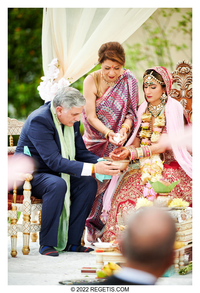 Kanyadaan at Indian Wedding