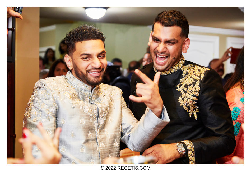 Nikhil and his brother dancing