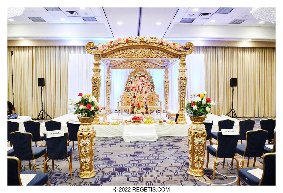 Hindu Wedding Ceremony Decor of the Mandap