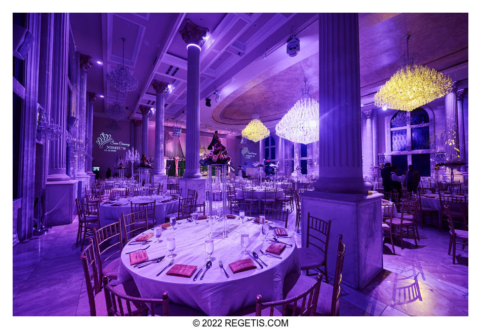 Table setups at The Bellevue Conference & Event Center Ballroom Setup