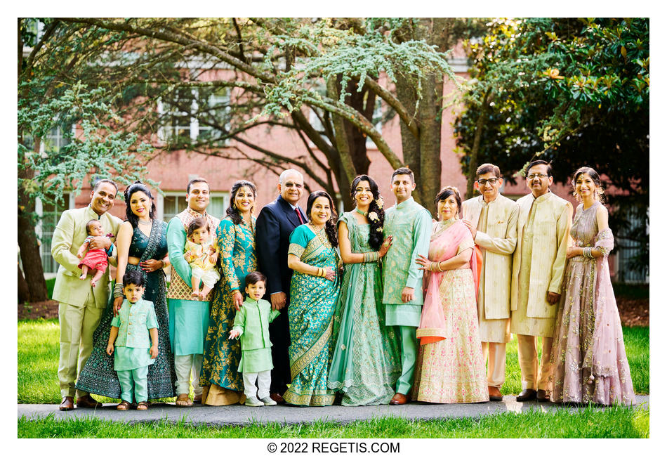 Indian Wedding Family Photo