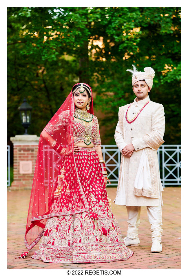 Bride and Groom before their South Asian Wedding