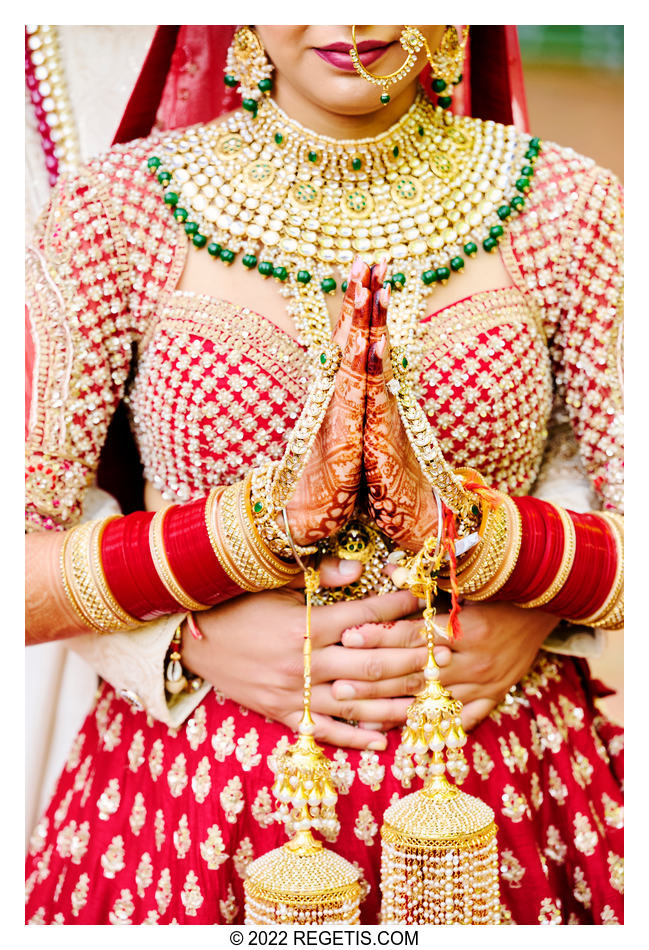 Indian Bride in a prayer