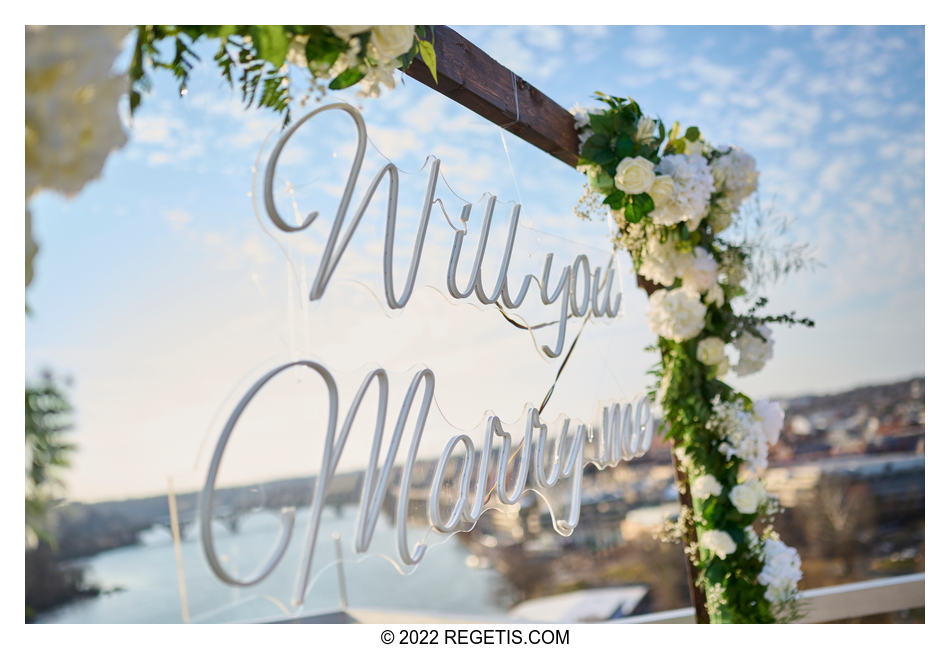 Will you marry me sign