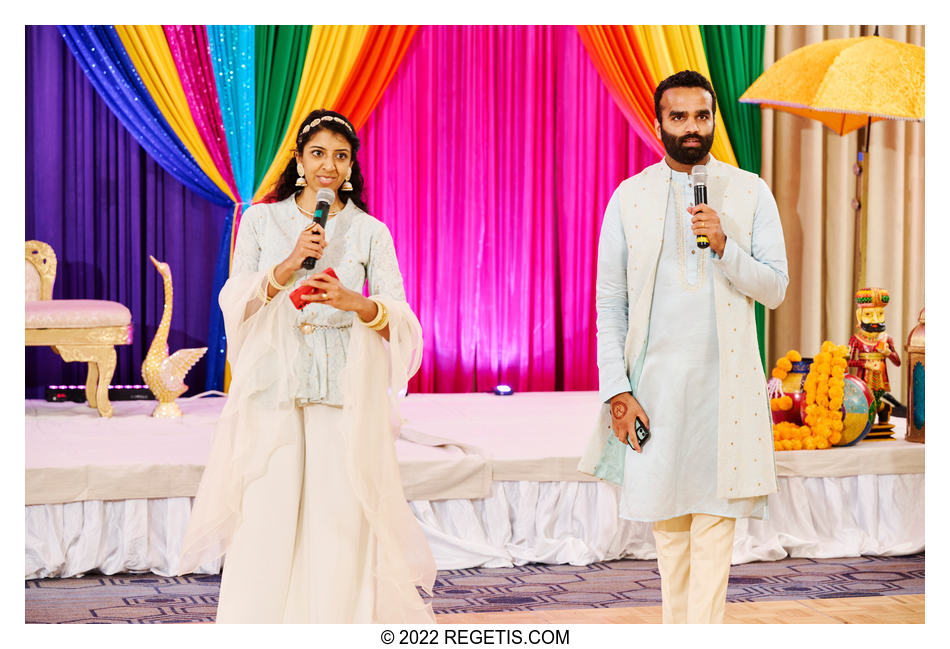 Speeches at the Indian Wedding Sangeet