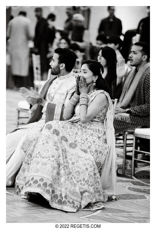 Ranjana and Apoorv at their Sangeet Celebrations