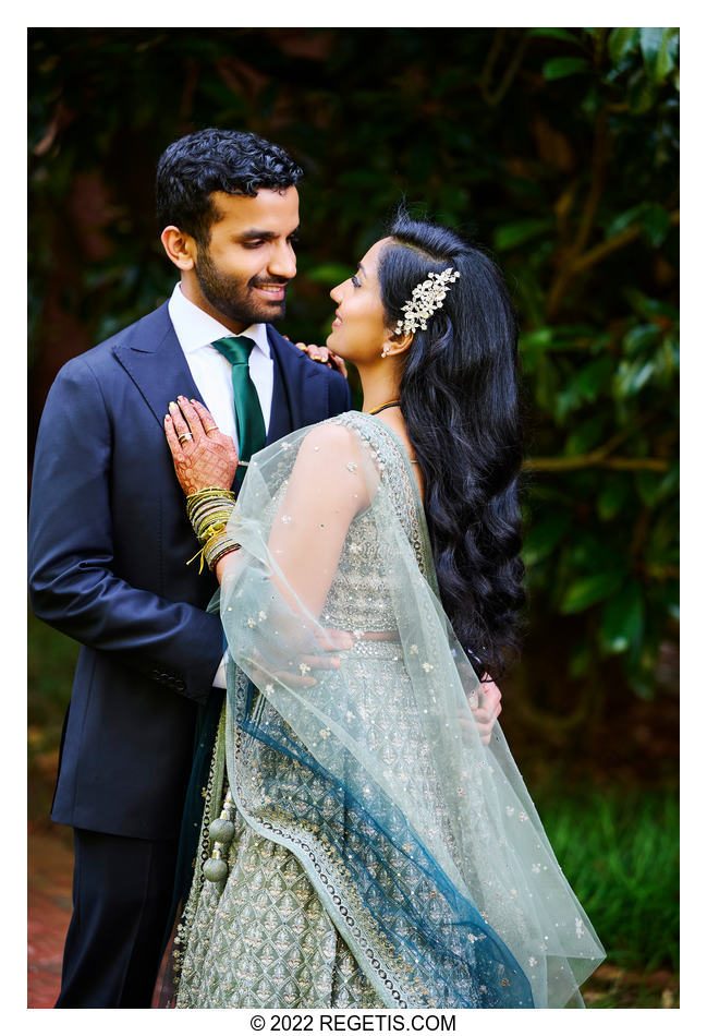 Ranjana and Apoorv Hindu South Asian Wedding Reception Celebrations at the Westfields Marriott Washington Dulles.