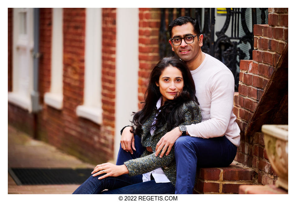 Sonal and Sushant - Engagement Session - Old Town Warrenton, Virginia