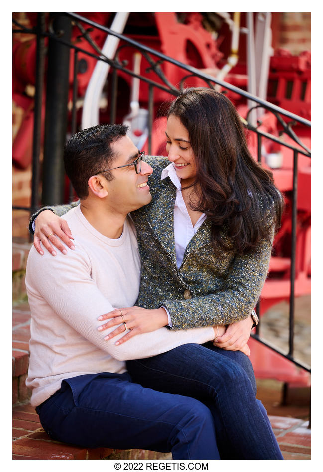  Sonal and Sushant - Engagement Session - Old Town Warrenton, Virginia