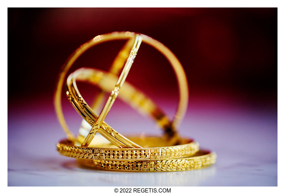 Gold Wedding Bangles for an Indian Hindu Wedding