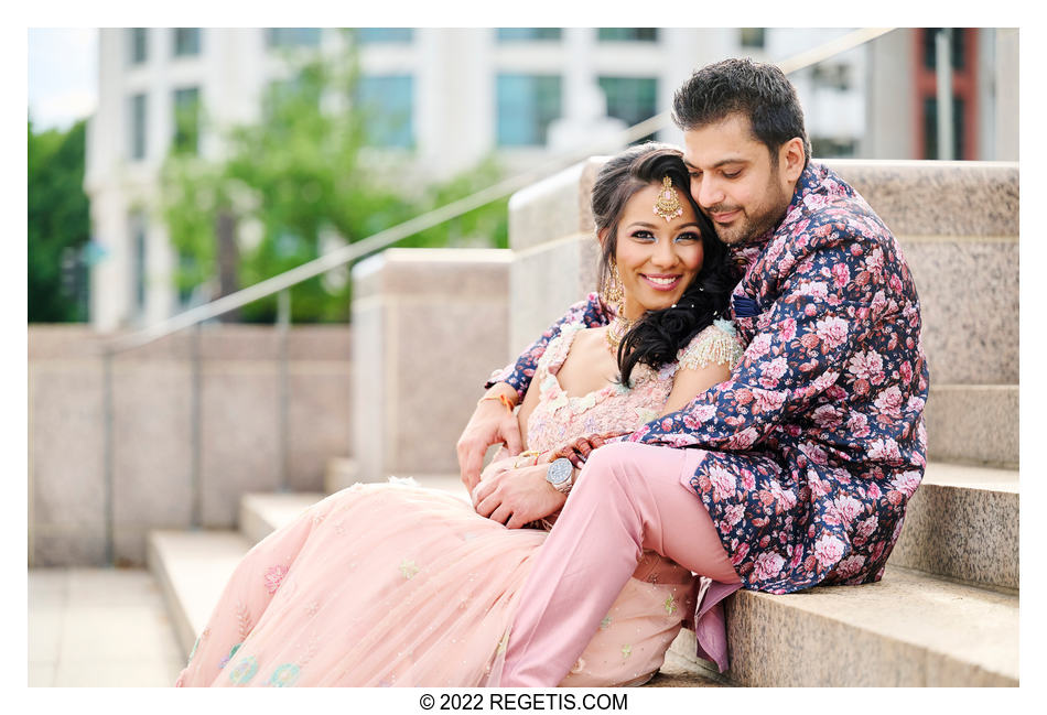 Tripali and Nitin’s Sangeet ceremony at 101 Constitution AVE