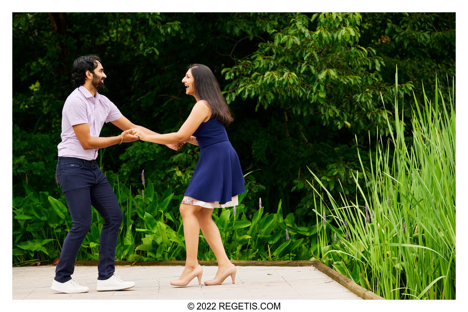  Vinitra and Arun - Engagement Session - Centerville, Virginia