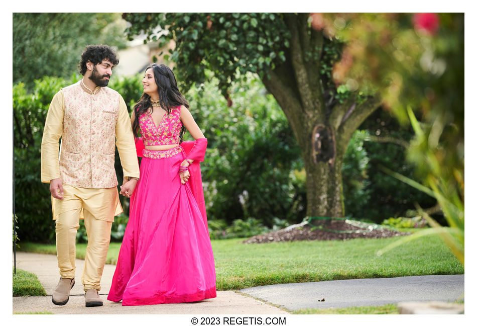 A Tale of Two Celebrations Rishi and Anusha's Intimate Sangeet and Grand Reception