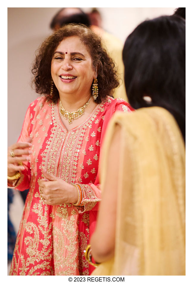 A Tale of Two Celebrations Rishi and Anusha's Intimate Sangeet and Grand Reception