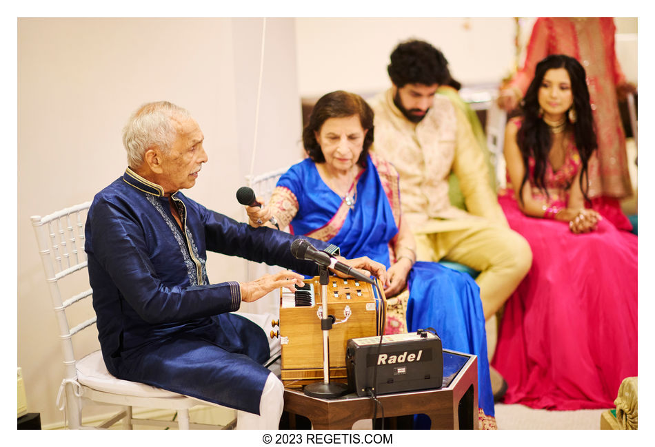 A Tale of Two Celebrations Rishi and Anusha's Intimate Sangeet and Grand Reception