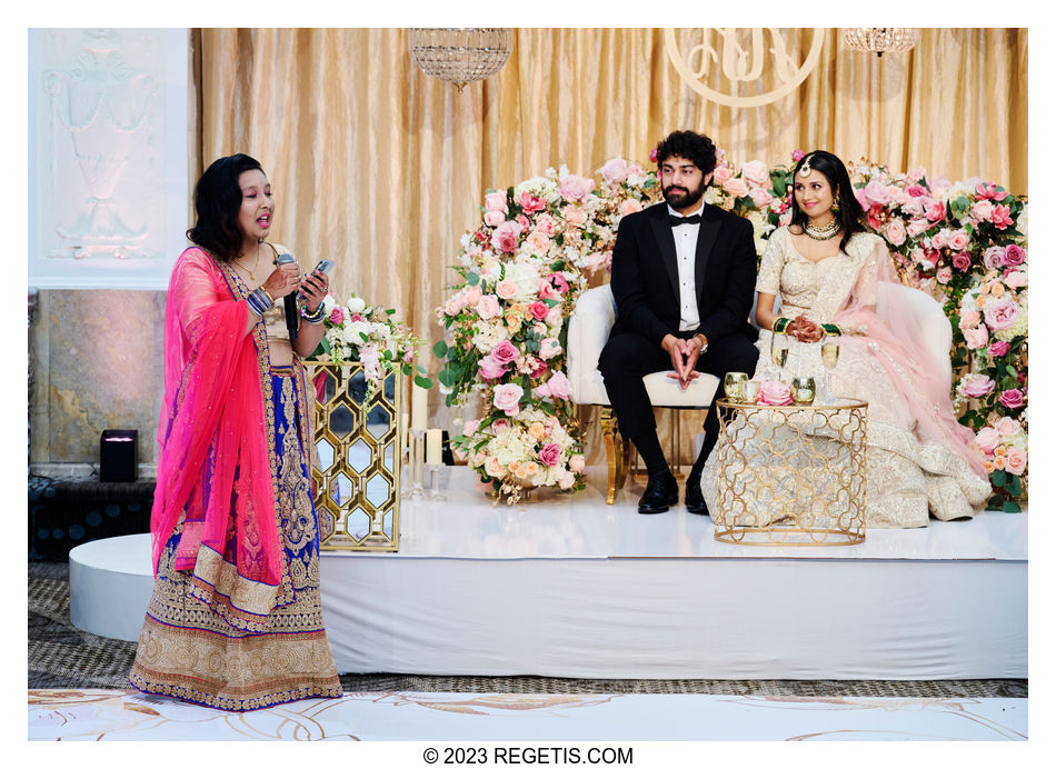 A Tale of Two Celebrations Rishi and Anusha's Intimate Sangeet and Grand Reception