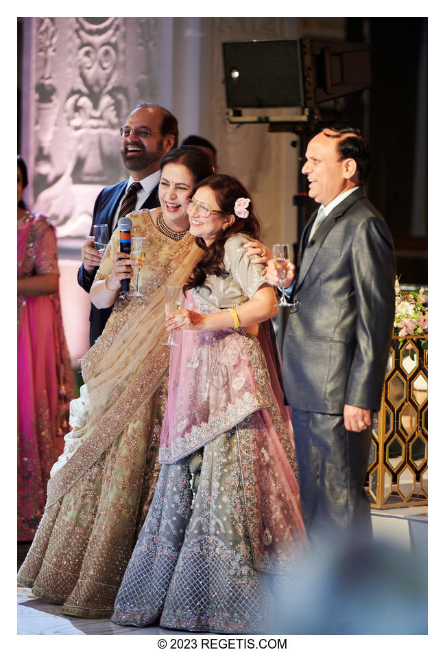 A Tale of Two Celebrations Rishi and Anusha's Intimate Sangeet and Grand Reception