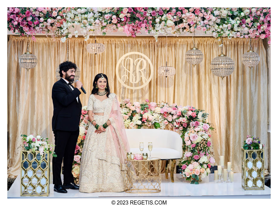 A Tale of Two Celebrations Rishi and Anusha's Intimate Sangeet and Grand Reception