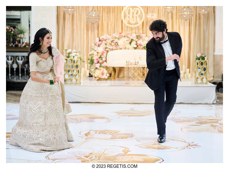 A Tale of Two Celebrations Rishi and Anusha's Intimate Sangeet and Grand Reception