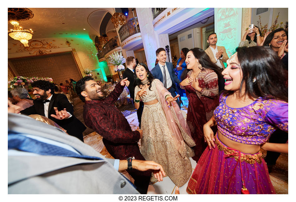 A Tale of Two Celebrations Rishi and Anusha's Intimate Sangeet and Grand Reception