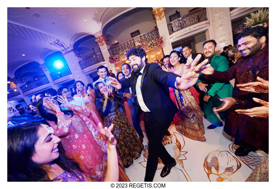 A Tale of Two Celebrations Rishi and Anusha's Intimate Sangeet and Grand Reception