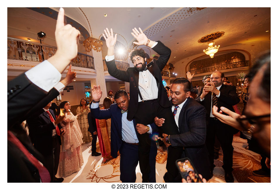 A Tale of Two Celebrations Rishi and Anusha's Intimate Sangeet and Grand Reception