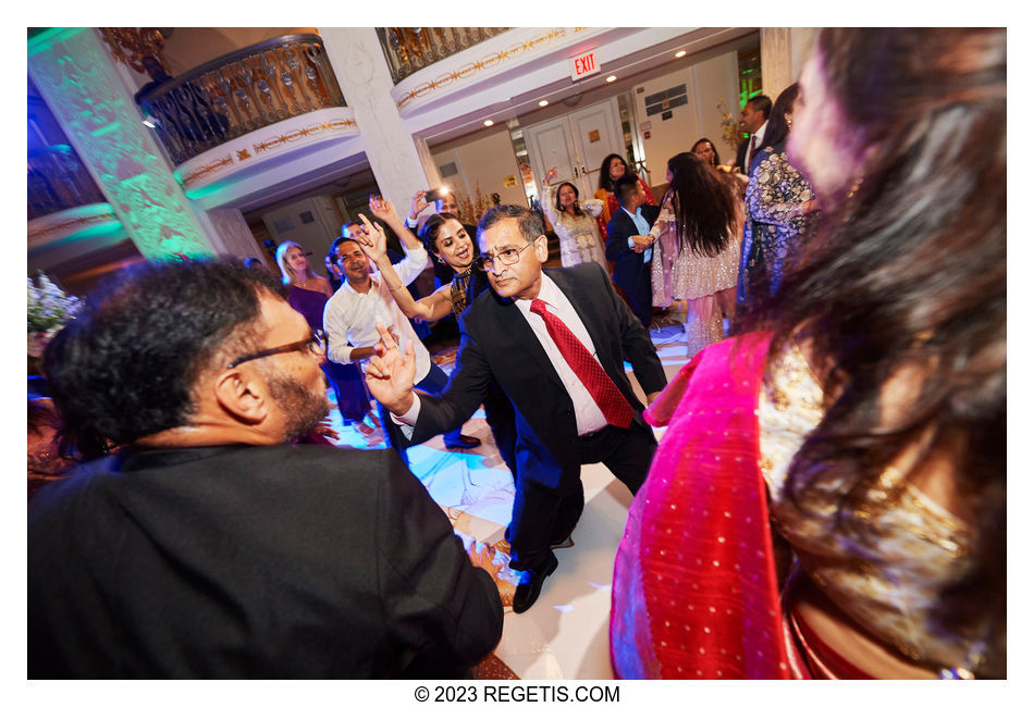 A Tale of Two Celebrations Rishi and Anusha's Intimate Sangeet and Grand Reception