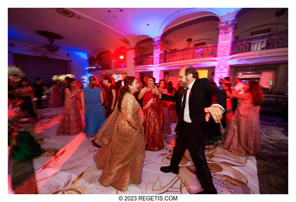 A Tale of Two Celebrations Rishi and Anusha's Intimate Sangeet and Grand Reception