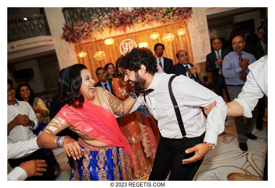 A Tale of Two Celebrations Rishi and Anusha's Intimate Sangeet and Grand Reception