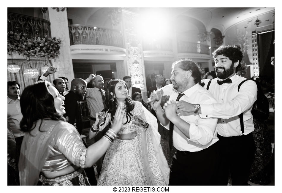 A Tale of Two Celebrations Rishi and Anusha's Intimate Sangeet and Grand Reception