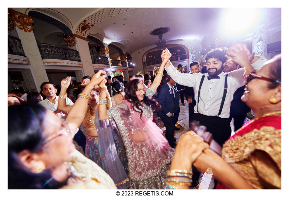 A Tale of Two Celebrations Rishi and Anusha's Intimate Sangeet and Grand Reception