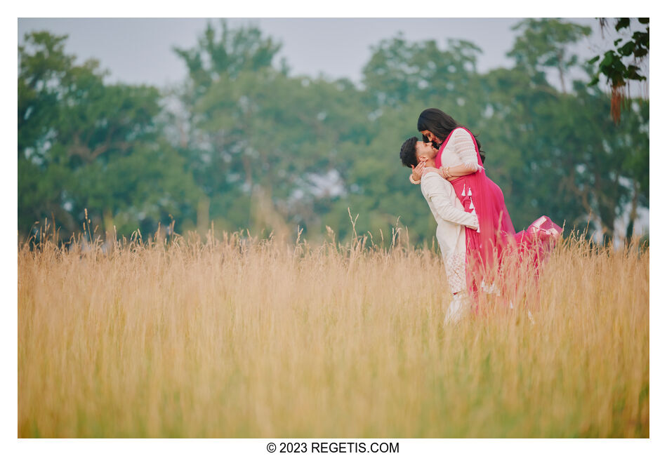 Darsheeka and Kunj Engagement Session in Northern Virginia