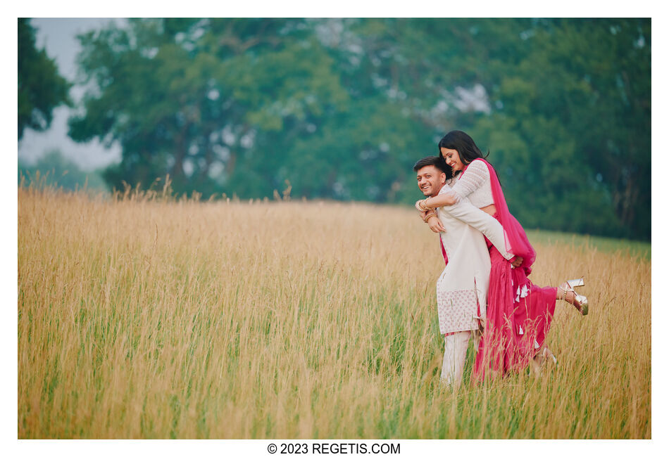 Darsheeka and Kunj Engagement Session in Northern Virginia