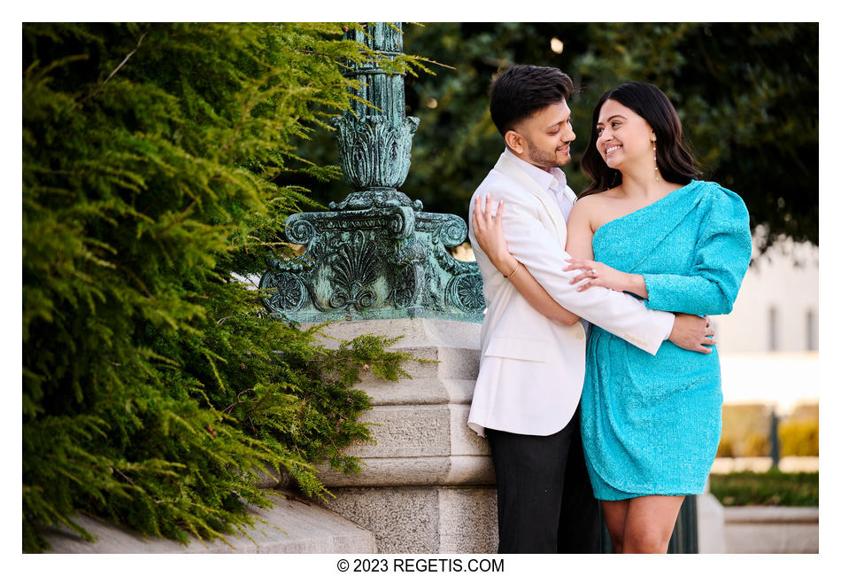 Darsheeka and Kunj’s Engagement Session in Washington DC