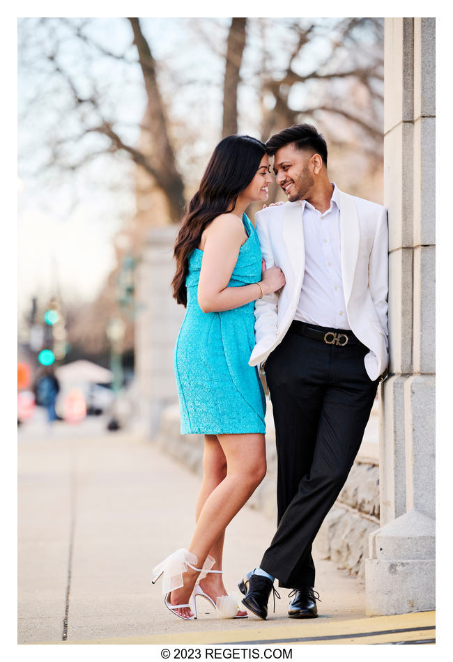 Darsheeka and Kunj’s Engagement Session in Washington DC