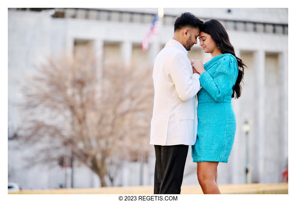 Darsheeka and Kunj’s Engagement Session in Washington DC