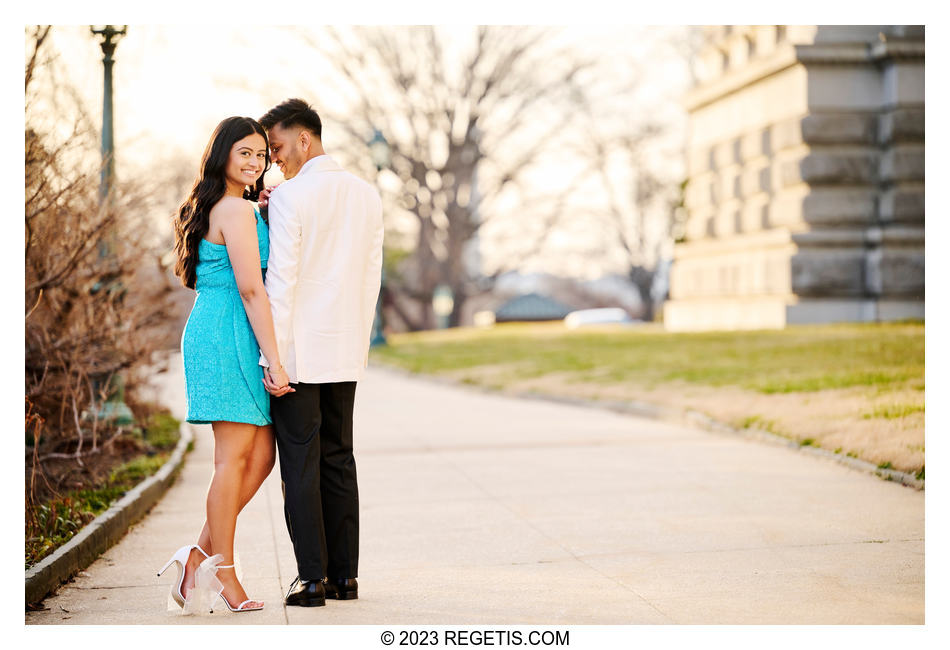 Darsheeka and Kunj’s Engagement Session in Washington DC