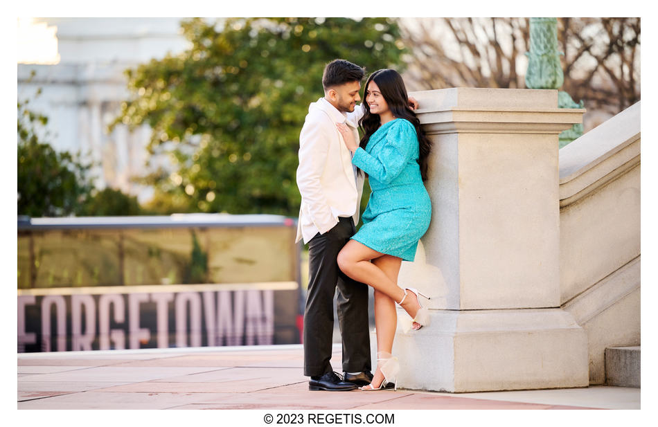 Darsheeka and Kunj’s Engagement Session in Washington DC