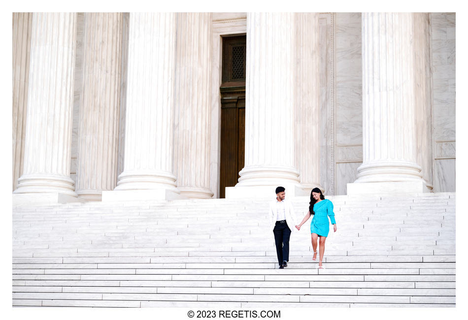 Darsheeka and Kunj’s Engagement Session in Washington DC