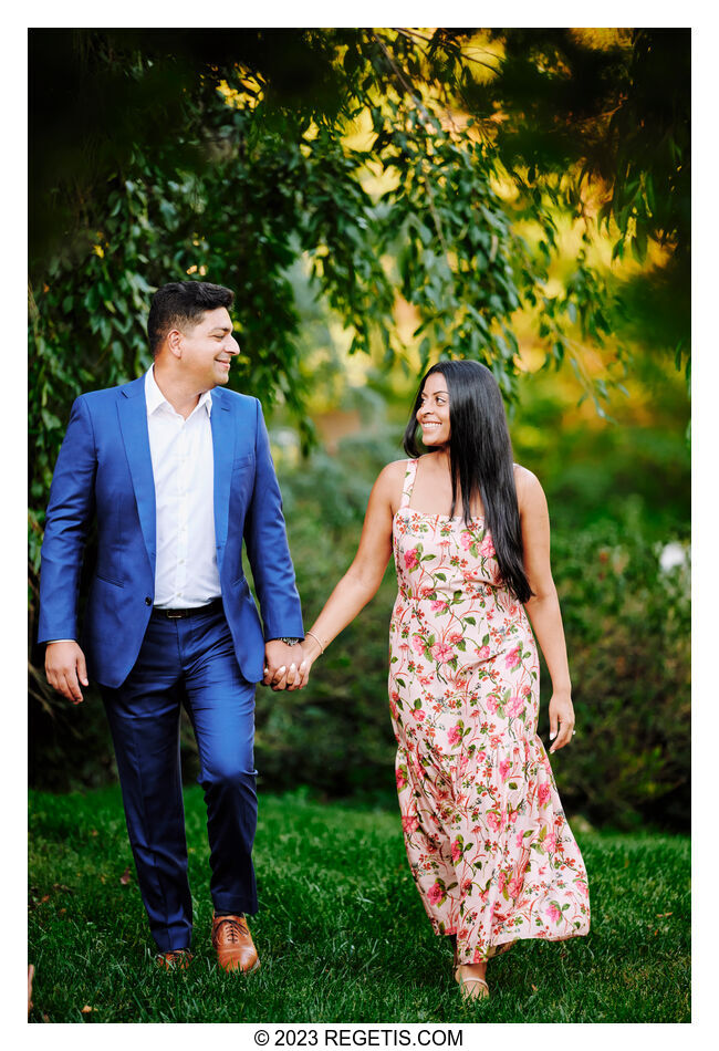 Deepa and Vikrum Engagement Session in Washington DC