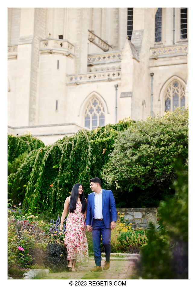 Deepa and Vikrum Engagement Session in Washington DC