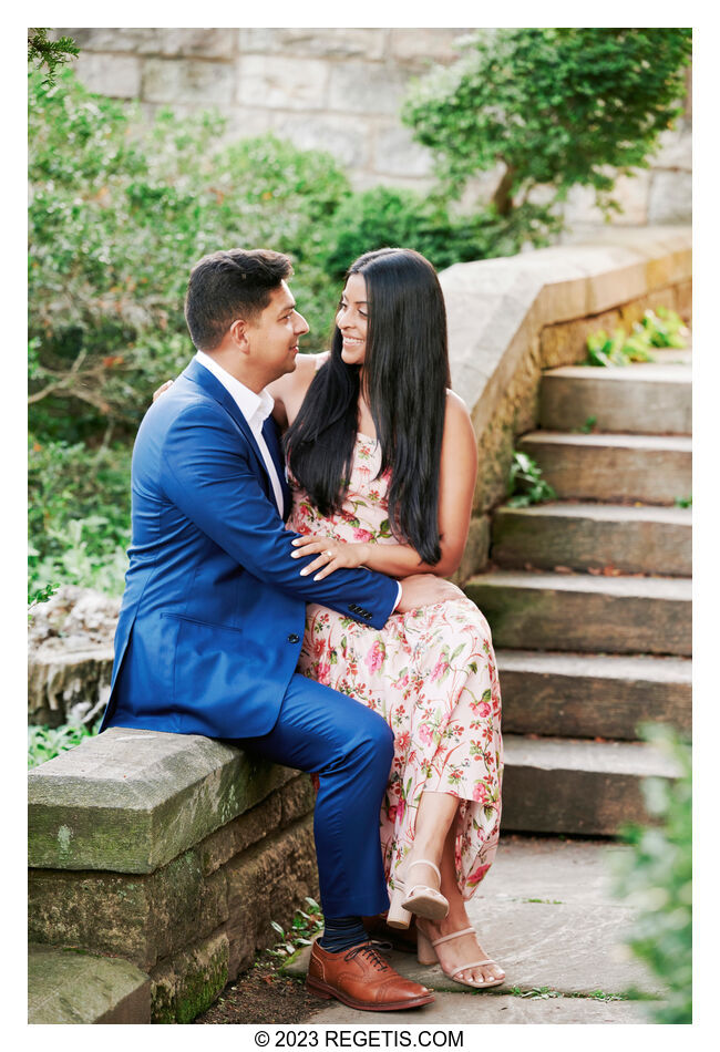 Deepa and Vikrum Engagement Session in Washington DC