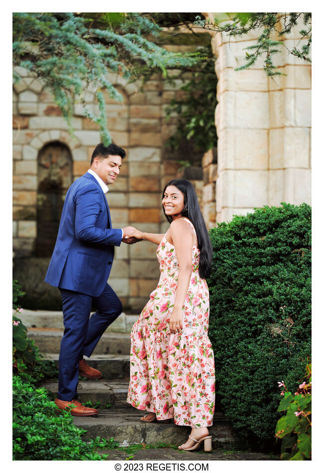 Deepa and Vikrum Engagement Session in Washington DC